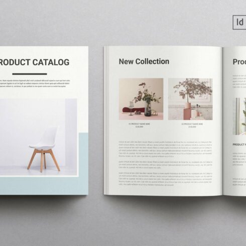 Product Catalog Template cover image.