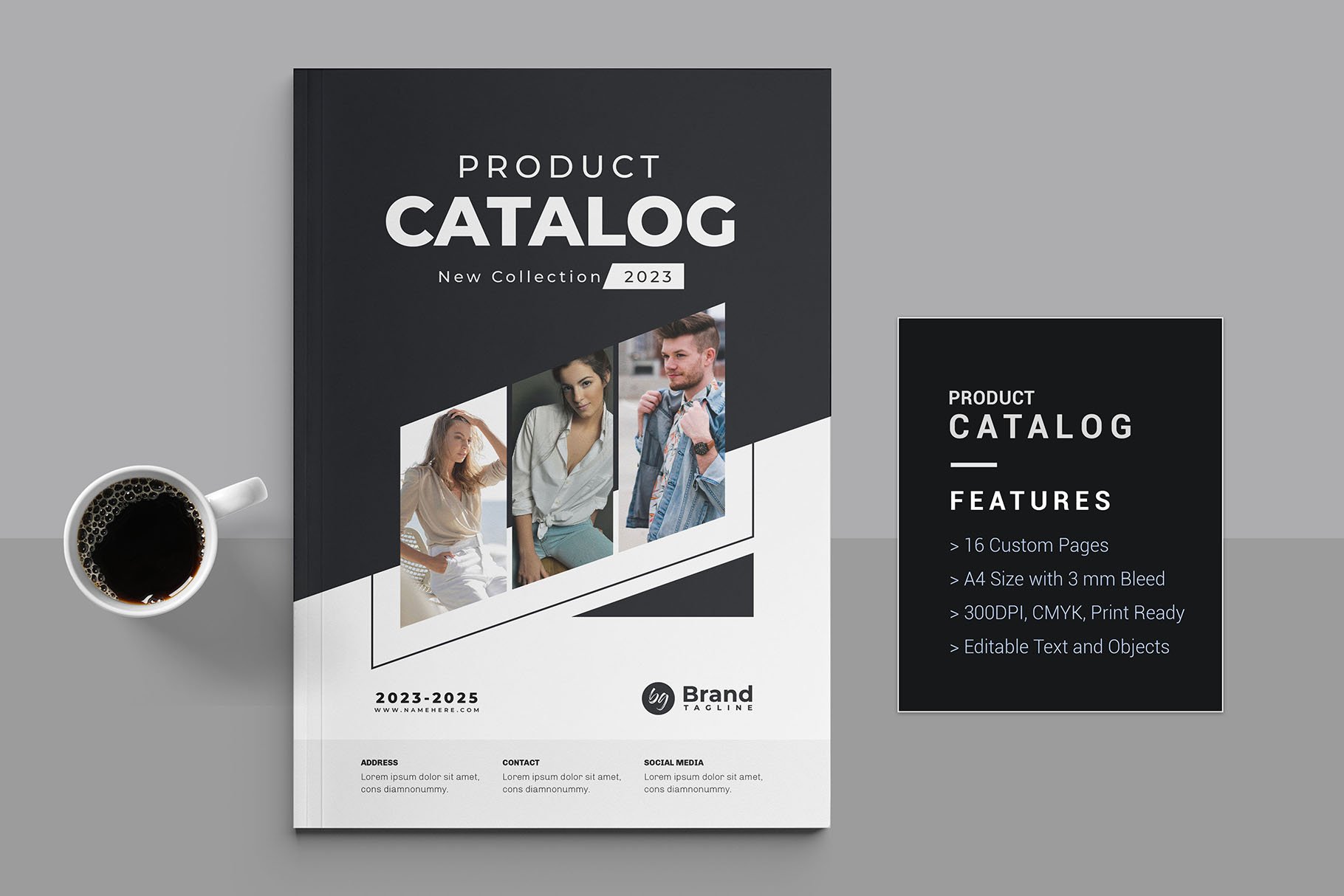 Multipurpose Product Catalog Layout preview image.