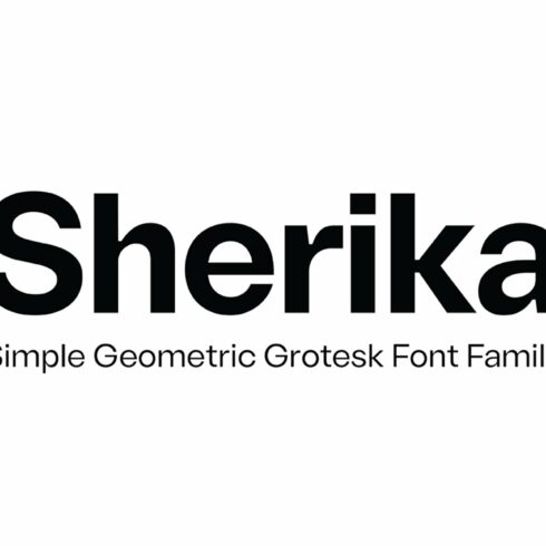 Sherika Font Family cover image.