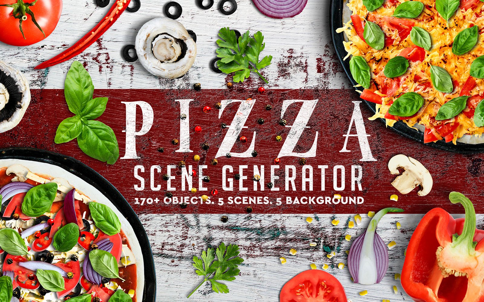 Pizza Scene Creator cover image.