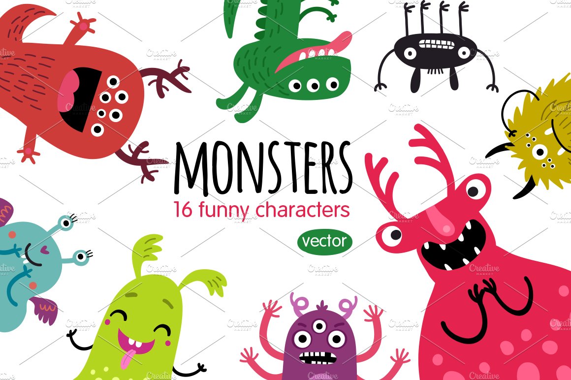 MONSTERS cover image.