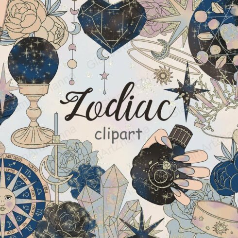 Zodiac Clipart cover image.