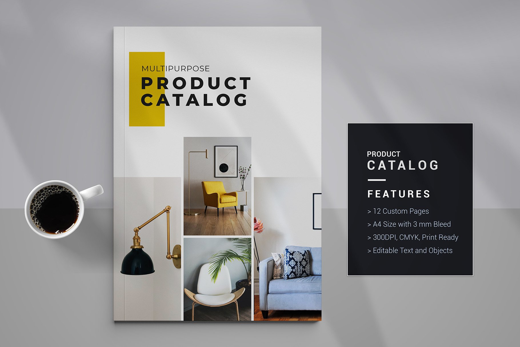 Multipurpose Product Catalog Design preview image.