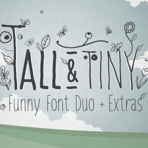 Tall & Tiny Font Duo cover image.