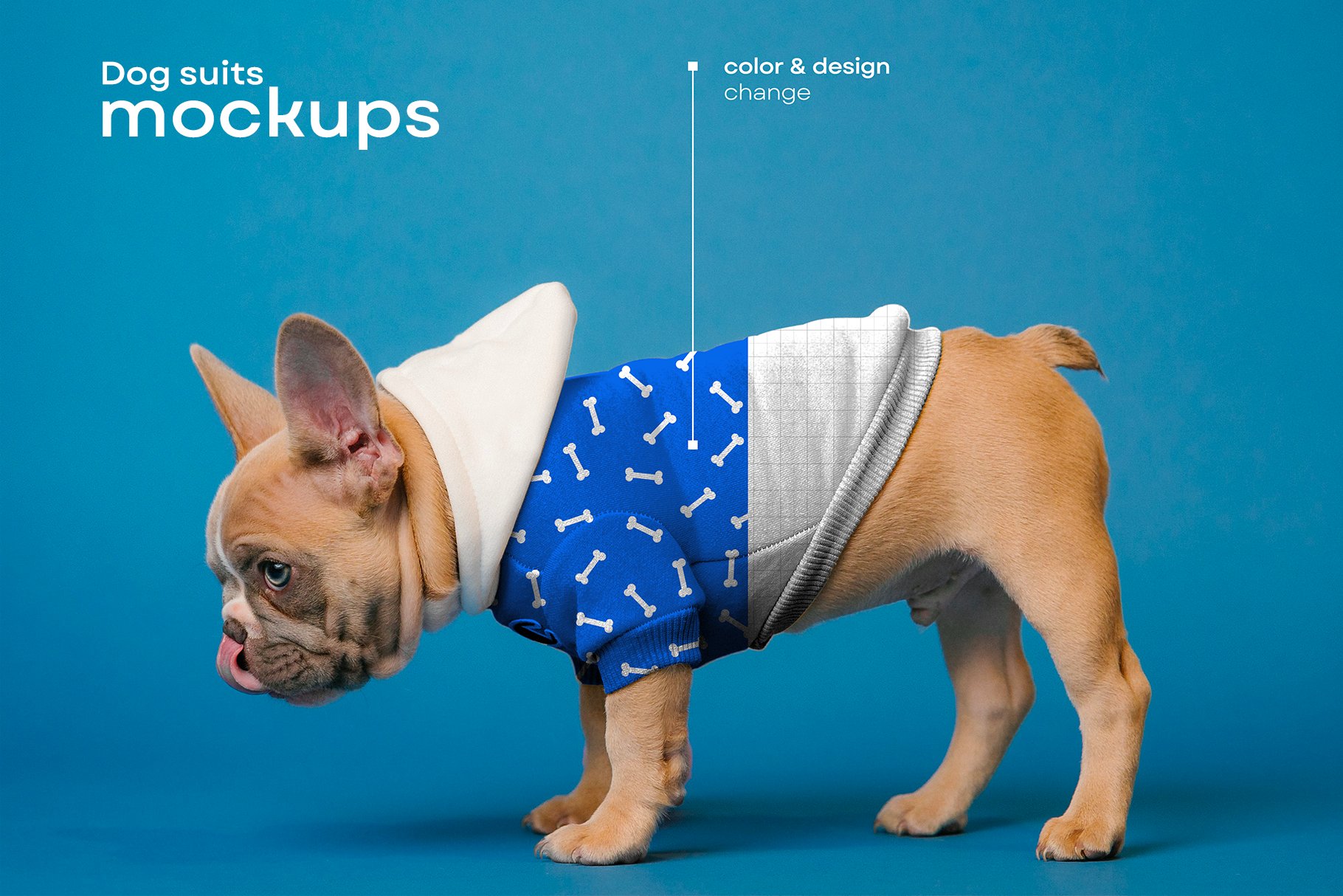 Dog Suits Mockups cover image.