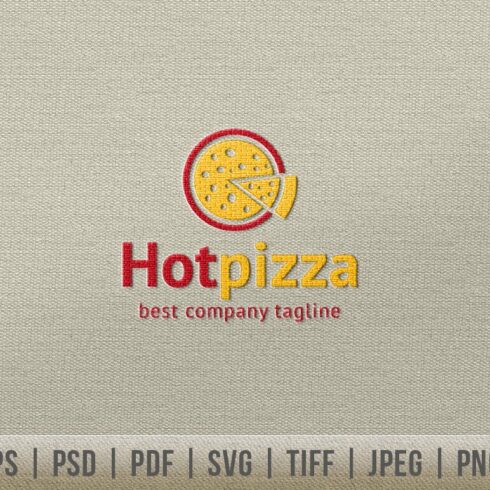 Hot Pizza Logo cover image.