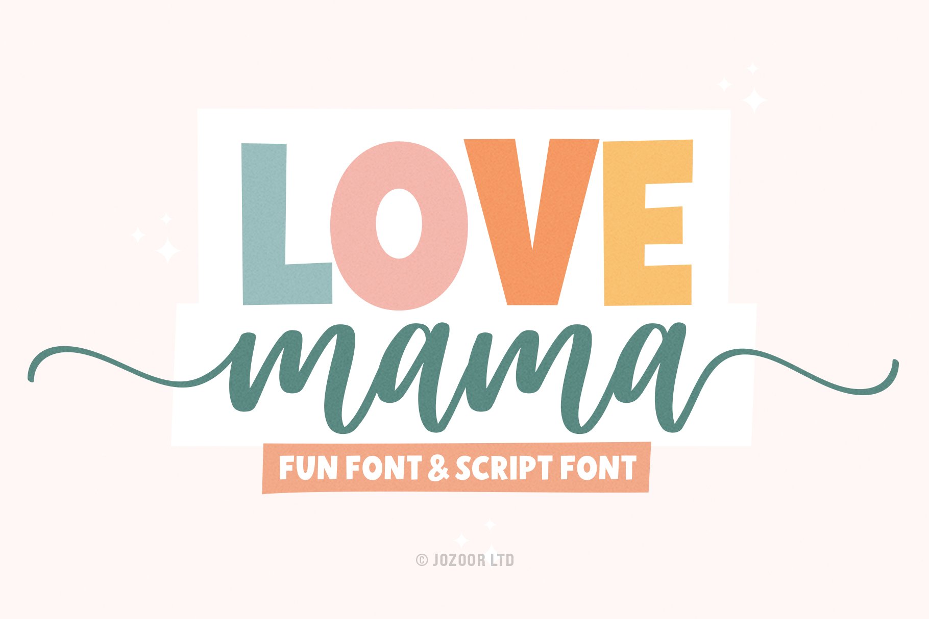 Love Mama - Script Font Duo cover image.