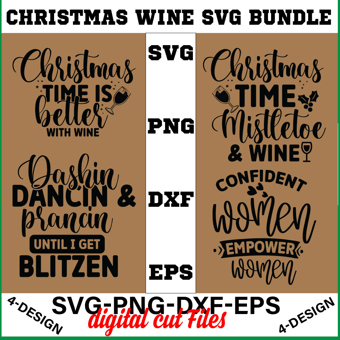 Christmas SVG Bundle Funny Christmas SVG Cut File Cricut Clip art Commercial Use Holiday SVG Christmas Sayings Quotes Winter Volume-16 cover image.