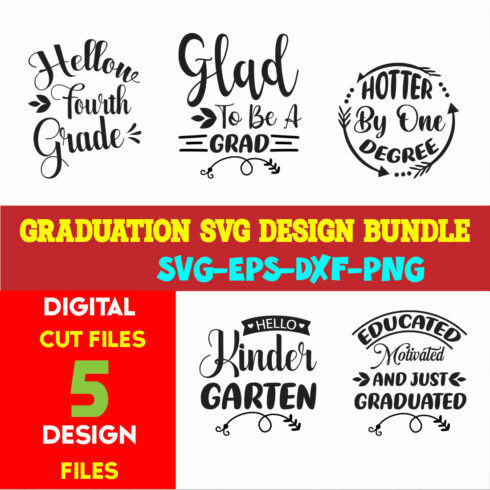 Graduation T-shirt Design Bundle Volume-08 cover image.