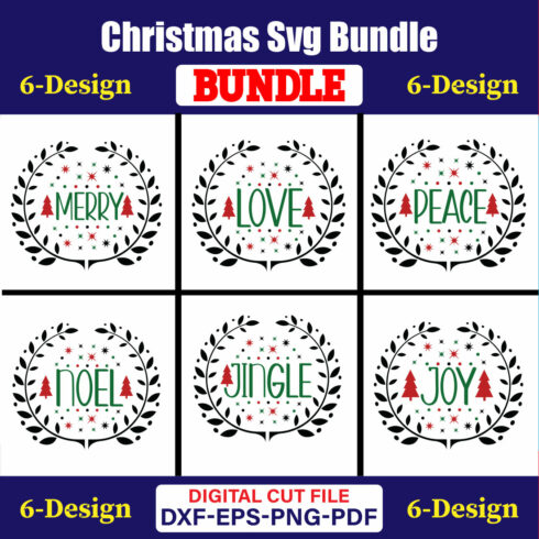 Christmas T-shirt Design Bundle Vol-58 cover image.