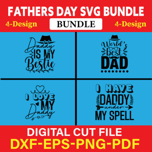 Fathers Day T-shirt Design Bundle Vol-17 cover image.