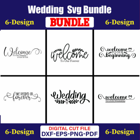 Wedding T-shirt Design Bundle Vol-36 cover image.