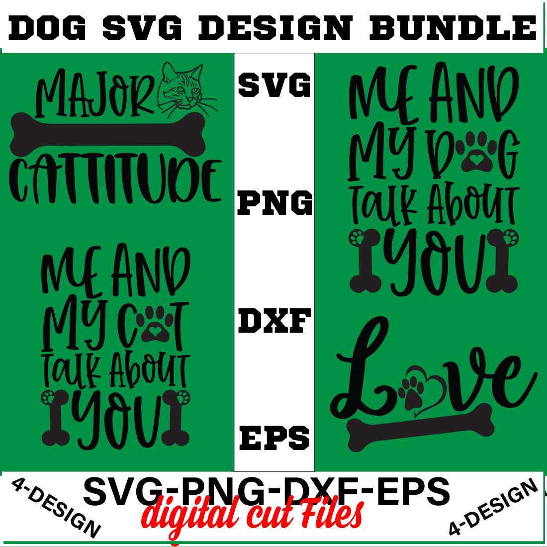 Dog Bundle SVG, Dog Mom Svg, Dog Lover Svg, Cricut Svg, Dog Quote, Funny Svg, Pet Mom Svg, Cut Files Volume-27 cover image.