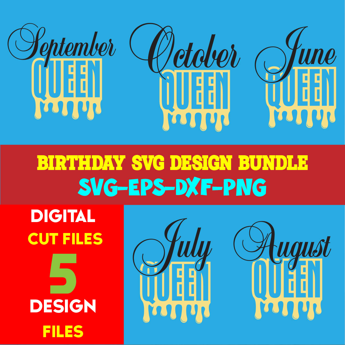 Birthday T-shirt Design Bundle Volume-02 cover image.