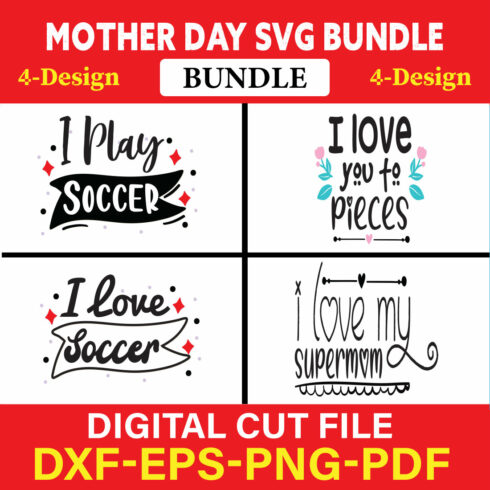 Mothers Day T-shirt Design Bundle Vol-39 cover image.