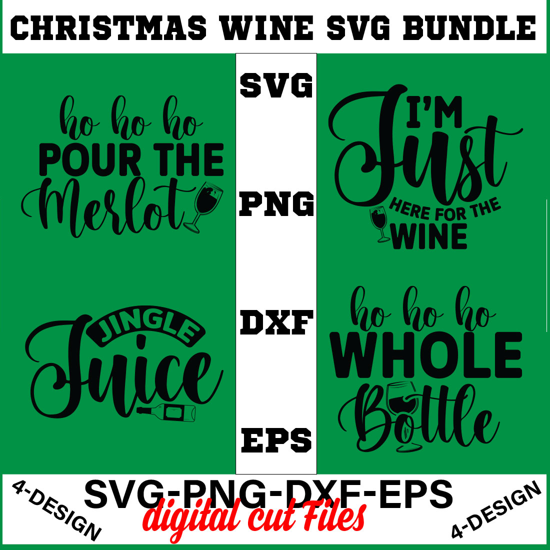 Christmas SVG Bundle Funny Christmas SVG Cut File Cricut Clip art Commercial Use Holiday SVG Christmas Sayings Quotes Winter Volume-19 cover image.