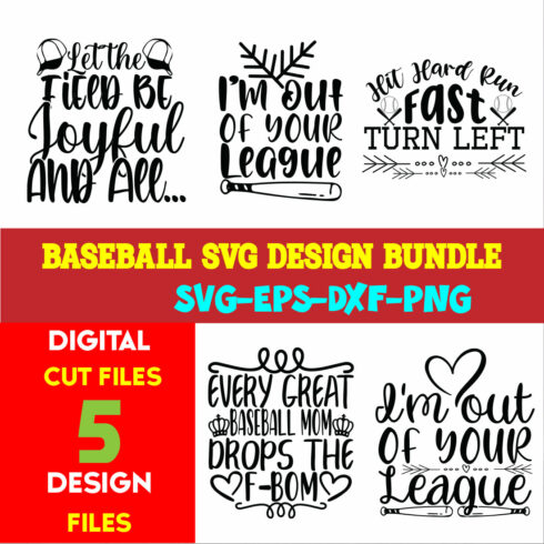 Baseball T-shirt Design Bundle Volume-09 cover image.