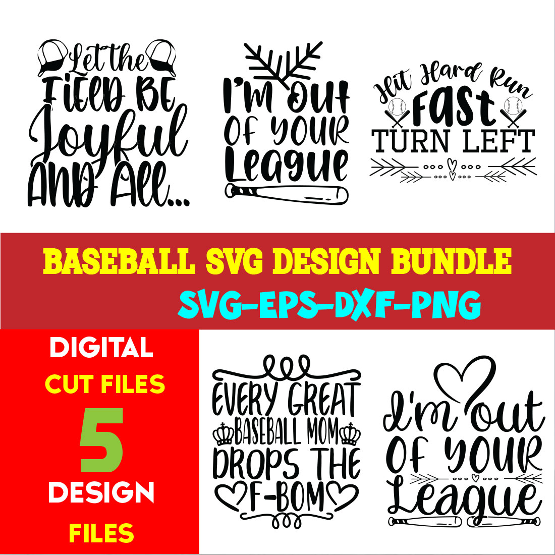 Baseball T-shirt Design Bundle Volume-09 cover image.