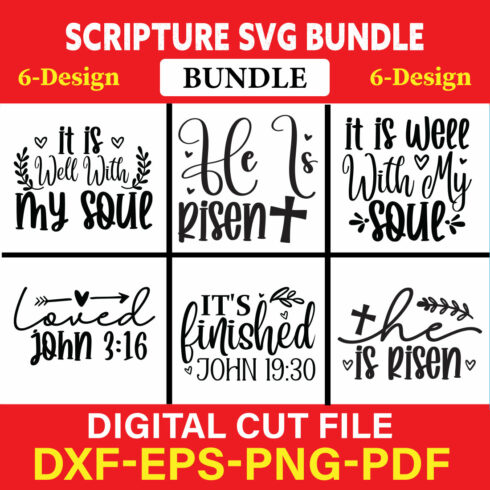 Scripture T-shirt Design Bundle Vol-2 cover image.