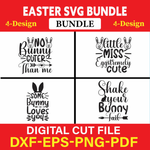 Easter T-shirt Design Bundle Vol-24 cover image.