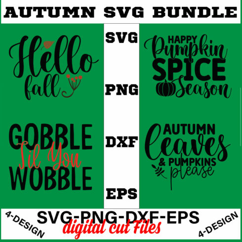 Fall SVG, Fall SVG Bundle, Autumn Svg, Thanksgiving Svg Volume-02 cover image.