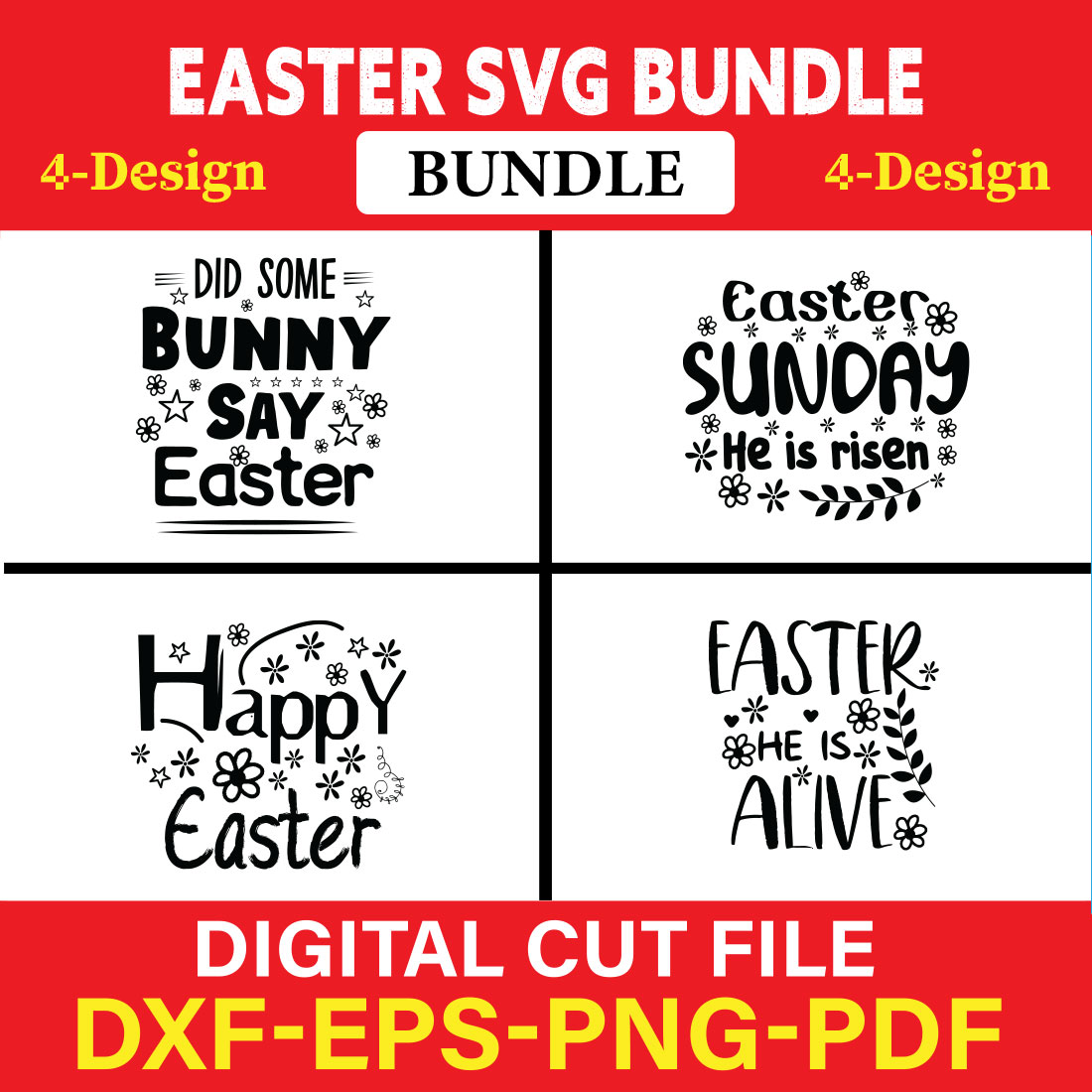 Easter T-shirt Design Bundle Vol-20 cover image.