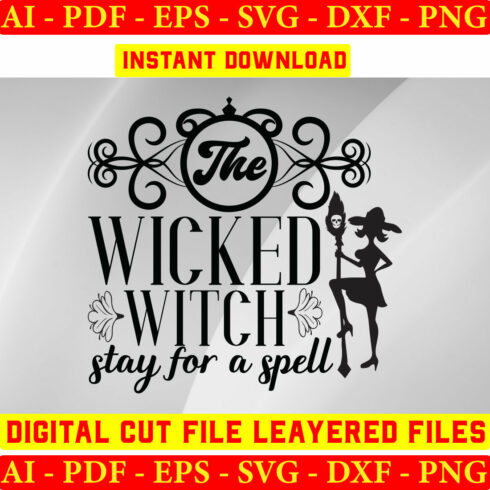 The Wicked Witch Jnn Stay For A Spell cover image.