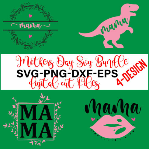 Mothers Day SVG Bundle, mom life svg, Mother's Day, mama svg Volume-13 cover image.