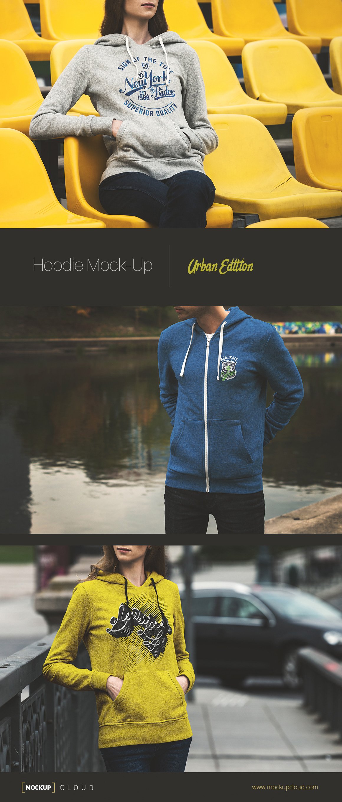 Hoodie Mock-Up / Urban Edition preview image.