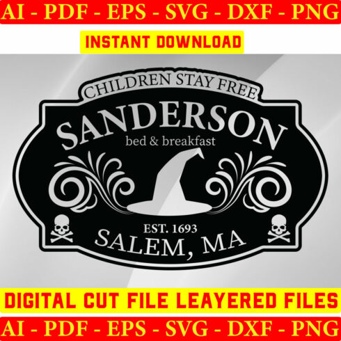 Children Stay Free Sanderson Bed & Breakfast Est 1693 Salem, Ma cover image.