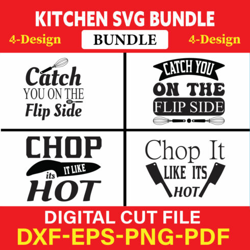 Kitchen T-shirt Design Bundle Vol-14 cover image.