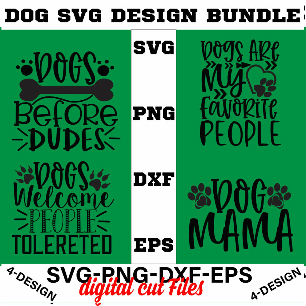 Dog Bundle SVG, Dog Mom Svg, Dog Lover Svg, Cricut Svg, Dog Quote