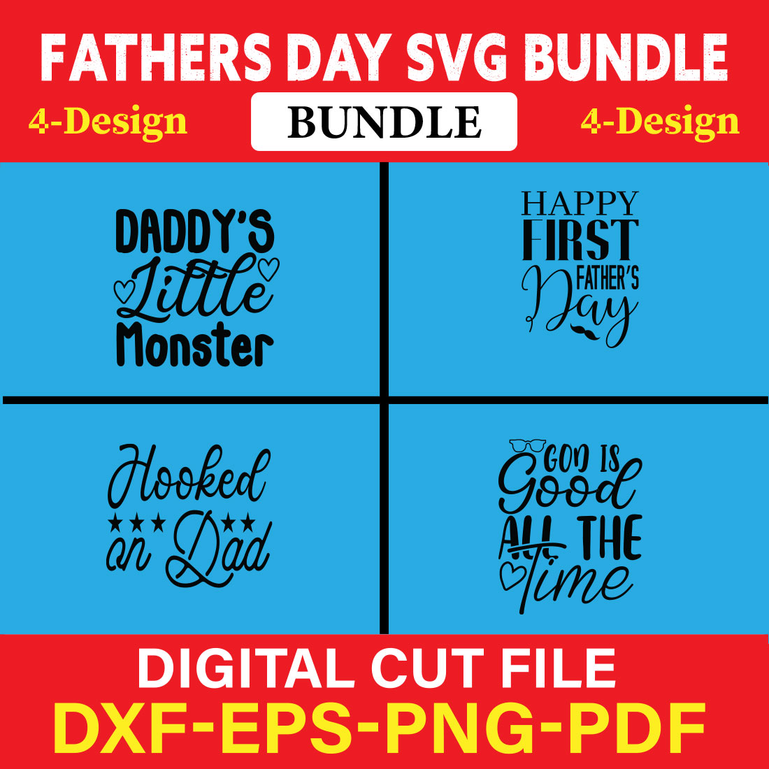 Fathers Day T-shirt Design Bundle Vol-8 cover image.