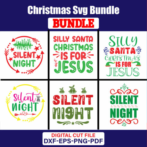 Christmas T-shirt Design Bundle Vol-73 cover image.