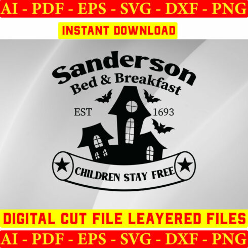 Sanderson Bed & Breakfast Est 1693 Children Stay Free cover image.