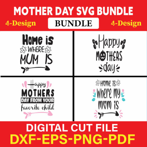 Mothers Day T-shirt Design Bundle Vol-38 cover image.