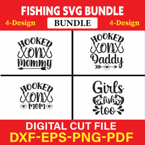 Fishing T-shirt Design Bundle Vol-12 cover image.