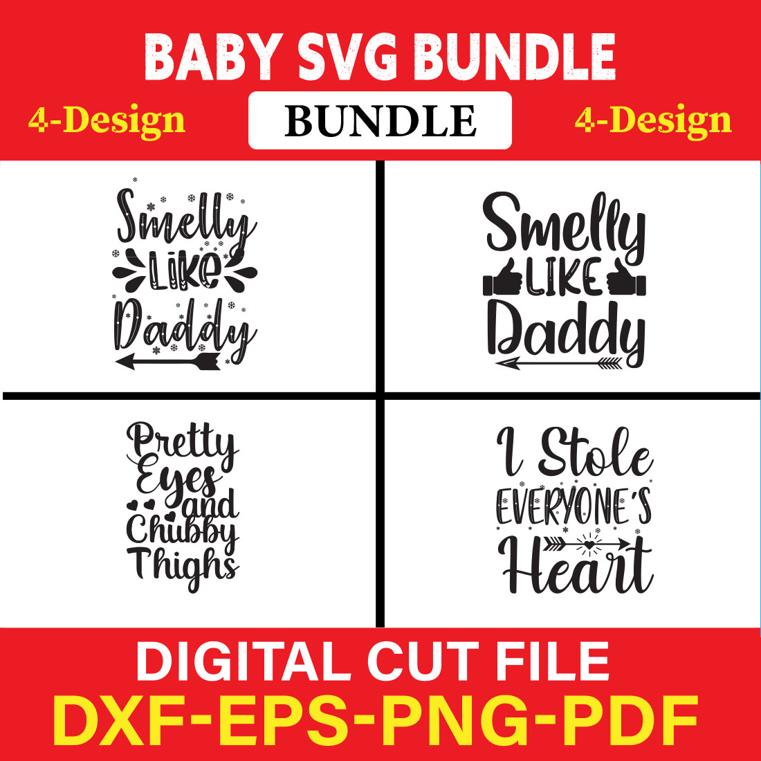 Baby T-shirt Design Bundle Vol-10 cover image.