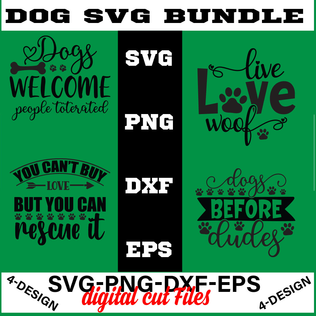 Dog Bundle SVG, Dog Mom Svg, Dog Lover Svg, Cricut Svg, Dog Quote, Funny Svg, Pet Mom Svg, Cut Files Volume-17 cover image.