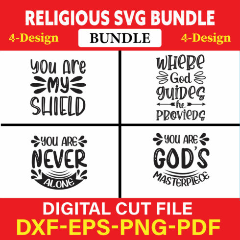 Religious T-shirt Design Bundle Vol-7 cover image.