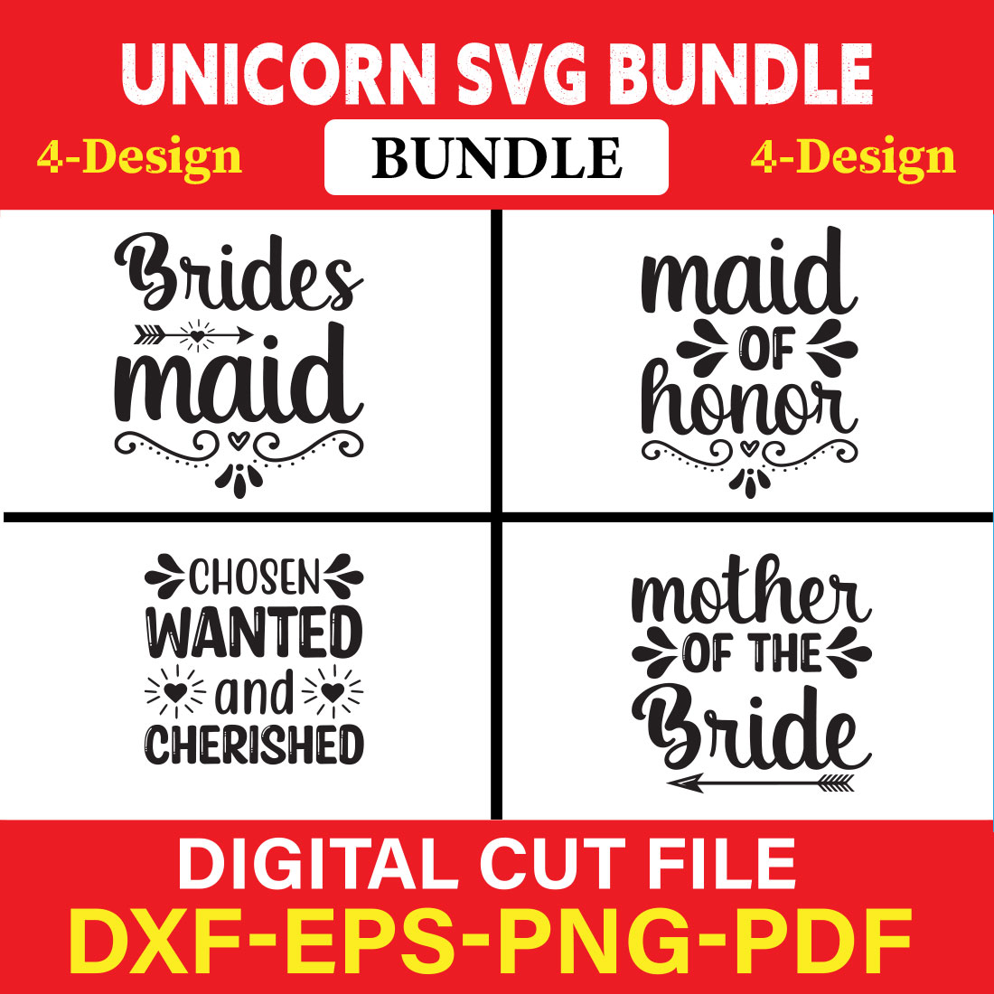 Wedding T-shirt Design Bundle Vol-33 cover image.