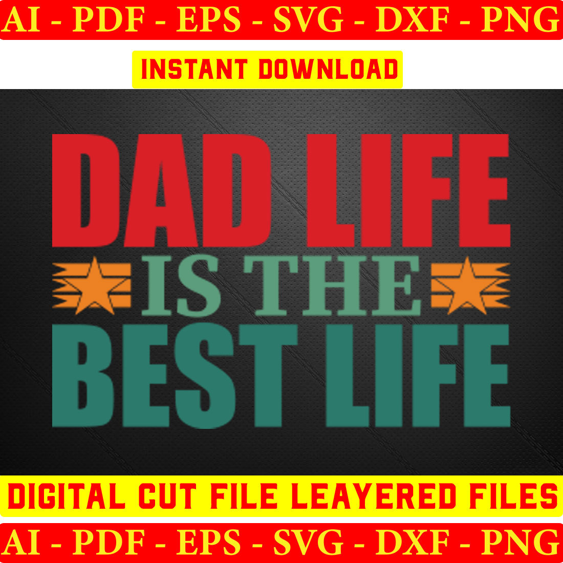 Father's Day T-shirt Design Bundle Vol-12 preview image.