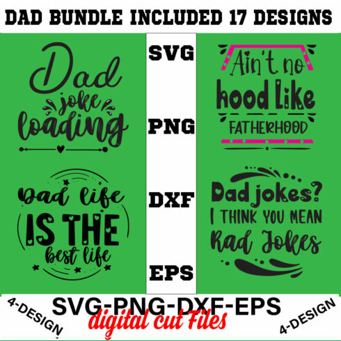 Daddy And Me SVG Bundle, Dad Kids Baby Son Daughter Girl Boy, Matching Outfit, Family Shirts, Digital Cut File, Fathers Day Gift, Dad Life cover image.