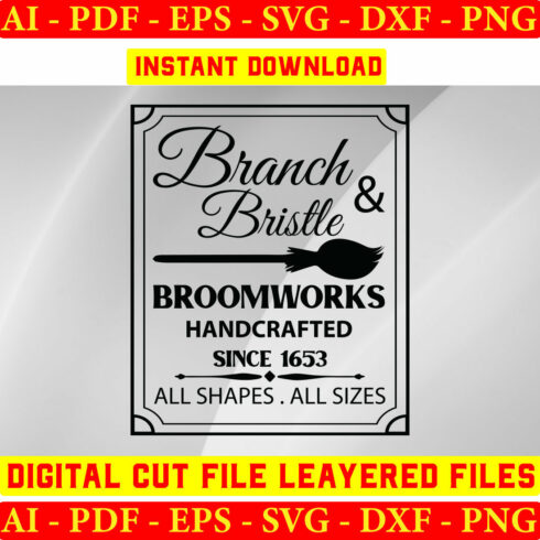 Branch & Bristle Broomworks Handcrafted Since 1653 All Shapes  All Sizes cover image.