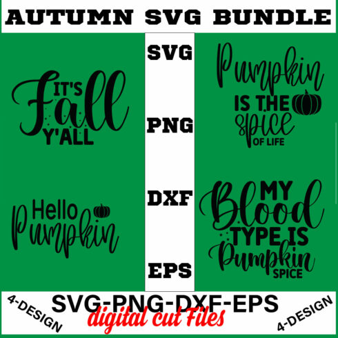 Fall SVG, Fall SVG Bundle, Autumn Svg, Thanksgiving Svg Volume-01 cover image.