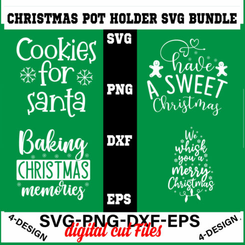 Christmas SVG Bundle Funny Christmas SVG Cut File Cricut Clip art Commercial Use Holiday SVG Christmas Sayings Quotes Winter Volume-33 cover image.