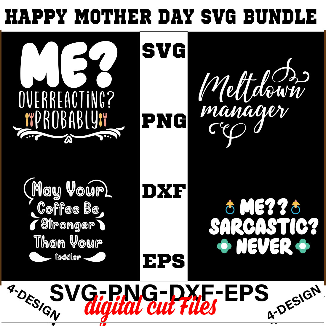 Happy mother day svg Bundle Vol-2 cover image.