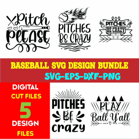 Baseball T-shirt Design Bundle Volume-11 cover image.