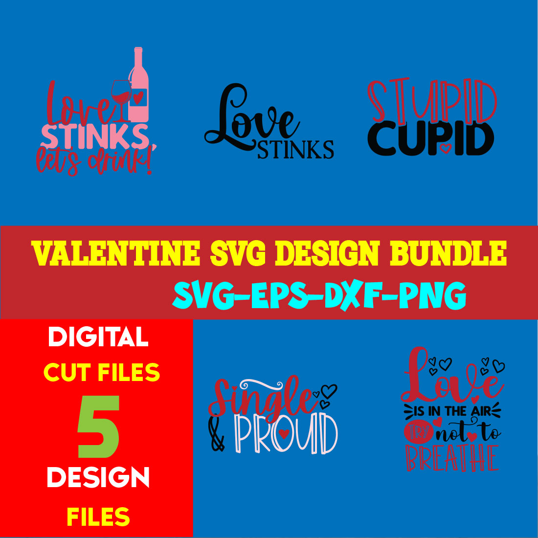 Valentine T-shirt Design Bundle Volume-04 cover image.