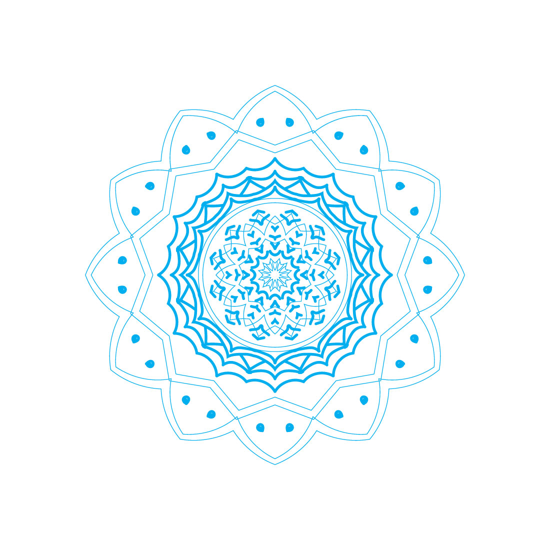 Creative Mandala 05 preview image.